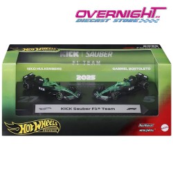 Hot Wheels Premium Sauber Niko Hulkenberg y Gabriel Bortoleto Formula 1 2025  Escala 1/64 JMM92