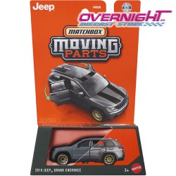 Matchbox Moving Parts 2018 Jeep Grand Cherokee Escala 1/64 JHV52
