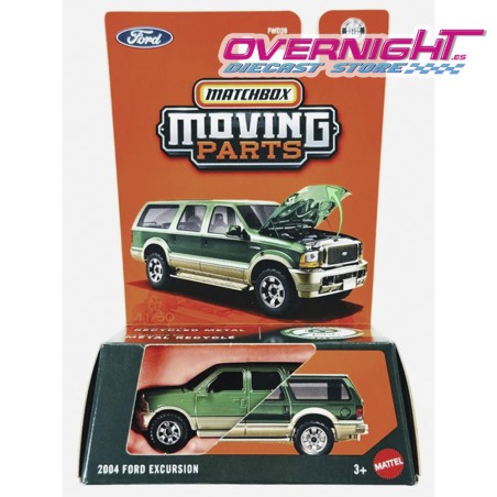 Matchbox Moving Parts 2004 Ford Excursion Escala 1/64 JHV60