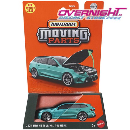 Matchbox Moving Parts 2025 BMW M5 Touring Escala 1/64 JHV25