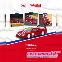 Tarmac Works Ferrari F40 LM Rosso Corsa 1994 Escala 1/64 T64-075-RE2