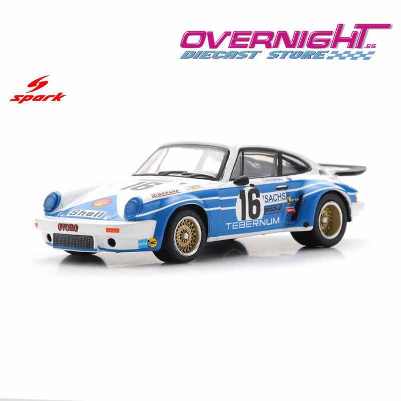 Spark Porsche 911 Carrera RSR 3.0 No.16 24H Le Mans 1975 C. Schickentanz - H. Bertrams Limited 911 Escala 1/64 64S022