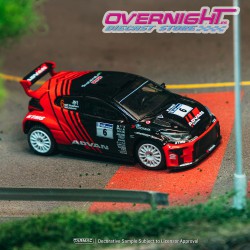 Tarmac Works Toyota Yaris Gr Rally1 Hybrid n6 Nutahara Japanese Rally 2024 - Escala 1/64 T64-092-24JRC06