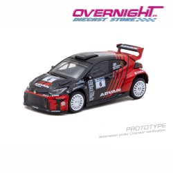 Tarmac Works Toyota Yaris Gr Rally1 Hybrid n6 Nutahara Japanese Rally 2024 - Escala 1/64 T64-092-24JRC06