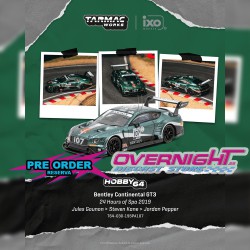 Tarmac Works Bentley Continental Gt3 n107 Jules Gounon 24 Hours Of Spa 2019 - Escala 1/64 T64-030-19SPA107
