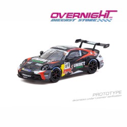 Tarmac Works Porsche 991 (992) Gt3 Cup n69 Kalle Rovanpera Carrera Cup Benelux 2024 - Escala 1/64 T64-093-24CCB69