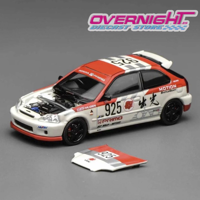 Motorhelix Honda Civic EK9 Type R Idemitsu n925 Racing 1999 - Escala 1/64 M65040