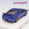 Motorhelix Nissan GT-R R34 V-Spec II Customized Version 1999 Azul - Escala 1/64 M63450