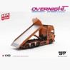 Mini GT Scania 770s B8X4NA Hooklift Flatbed Naranja 2025 - Escala 1/64 - MGT01392-L
