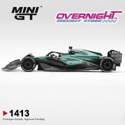 Mini GT Aston Martin AMR26 n18 Lance Stroll Las Vegas GP 2024  - Escala 1/64 - MGT01413-L