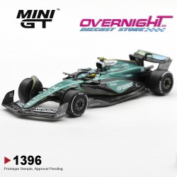 Mini GT Aston Martin Amr24 n14 Fernando Alonso Las Vegas GP 2024  - Escala 1/64 - MGT01396-L