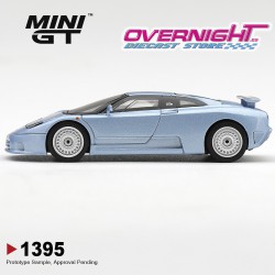 Mini GT Bugatti EB110 GT Azzurro Metallizzato Mondial Del'automobile 1992 - Escala 1/64 - MGT01395-L