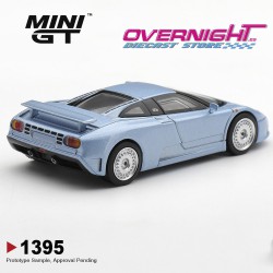 Mini GT Bugatti EB110 GT Azzurro Metallizzato Mondial Del'automobile 1992 - Escala 1/64 - MGT01395-L
