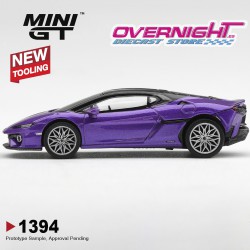 Mini GT Lamborghini Temerario Viola Pasifae 2026 - Escala 1/64 - MGT01394-L