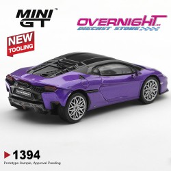 Mini GT Lamborghini Temerario Viola Pasifae 2026 - Escala 1/64 - MGT01394-L