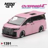 Mini GT Toyota Vellfire 40 Kuhl Metallic Pink 2025 - Escala 1/64 - MGT01391-L
