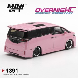 Mini GT Toyota Vellfire 40 Kuhl Metallic Pink 2025 - Escala 1/64 - MGT01391-L