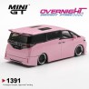 Mini GT Toyota Vellfire 40 Kuhl Metallic Pink 2025 - Escala 1/64 - MGT01391-L