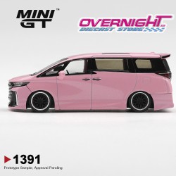 Mini GT Toyota Vellfire 40 Kuhl Metallic Pink 2025 - Escala 1/64 - MGT01391-L
