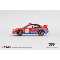 Mini GT Subaru Impreza Wrc97 n1 DRM Champion 1999 en blister MGT01140BL