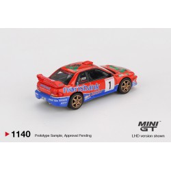 Mini GT Subaru Impreza Wrc97 n1 DRM Champion 1999 en blister MGT01140BL