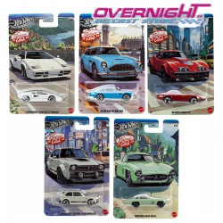 Hot Wheels Silver Series Vintage Car Club pack 5 coches HRT81-979K