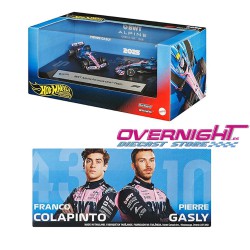 Hot Wheels Premium Alpine Pierre Gasly + Franco Colapinto Formula 1 2025  Escala 1/64 JMM96
