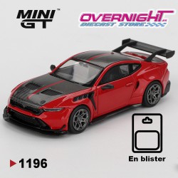 Mini GT Ford Mustang Gtd Race Red 2025 en Blister Escala 1/64 MGT01196BL