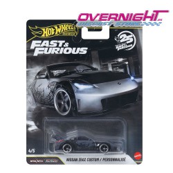 Hot Wheels Premium Fast and Furious Nissan 350Z Custom Escala 1/64 JHW79
