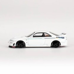 Kaido House Nissan Skyline GT-R R33 1995 Gr blanco - Escala 1/64 – Mini GT KHMG113