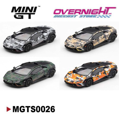 Mini GT Lamborghini Huracan Sterrato All Terrain Set Escala 1/64 MGTS0026