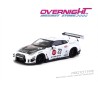 Tarmac Works Nissan GT-R R35 Lb Works Type 2 blanco Athlete x Collet presentado en lata Escala 1/64 T64-090-WH