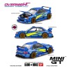 Mini GT Kaido House Subaru Impreza WRX STI Kaido Works V1 1998 - Escala 1/64 - KHMG318
