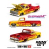 Mini GT Kaido House Chevrolet Silverado Dually Kaido Racing Team V1 1980 - Escala 1/64 - KHMG320