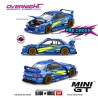 Mini GT Kaido House Subaru Impreza WRX STI Kaido Works V1 1998 - Escala 1/64 - KHMG318