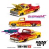 Mini GT Kaido House Chevrolet Silverado Dually Kaido Racing Team V1 1980 - Escala 1/64 - KHMG320