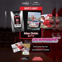 Tarmac Works Tarmac Cards paquete con 2 cartas Max Orido Spotlight TCS-MAX-01