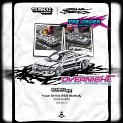 Tarmac Works Nissan Skyline GTR (R32) designed By Joshua Vides 2026 Escala 1/64 T64G-061-JV