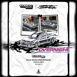 Tarmac Works Nissan Skyline GTR (R32) designed By Joshua Vides 2026 Escala 1/64 T64G-061-JV