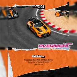 Tarmac Works Mercedes-Benz AMG GT Black Series Safety Car F1 British GP 2025 Escala 1/64 T64G-042-SCB