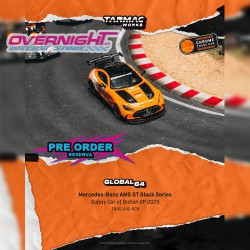 Tarmac Works Mercedes-Benz AMG GT Black Series Safety Car F1 British GP 2025 Escala 1/64 T64G-042-SCB