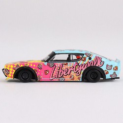 Nissan Skyline Kenmeri Liberty Walk 1973 - Escala 1/64 – Mini GT 698