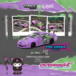 Tarmac Works Toyota Soarer (JZZ30) Vertex Kuromi 1998 Escala 1/64 T64G-080-KU