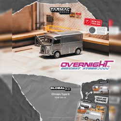 Tarmac Works Citroën Type H Gris Métal Irise 1969 - Escala 1/64 T64G-102-SL