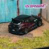 Tarmac Works Toyota Corolla GR HKS Chrome Black 2025 - Escala 1/64 T64G-066-HKS2