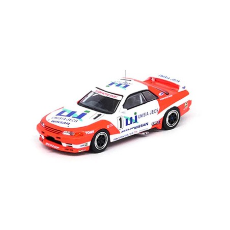 Nissan Skyline Gt-R (R32) n1 M. Hasemi/H. Fukuyama - Unisia Jecs – Jtcc 1993 - Escala 1/64  – Inno64