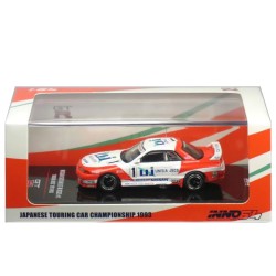 Nissan Skyline Gt-R (R32) n1 M. Hasemi/H. Fukuyama - Unisia Jecs – Jtcc 1993 - Escala 1/64  – Inno64