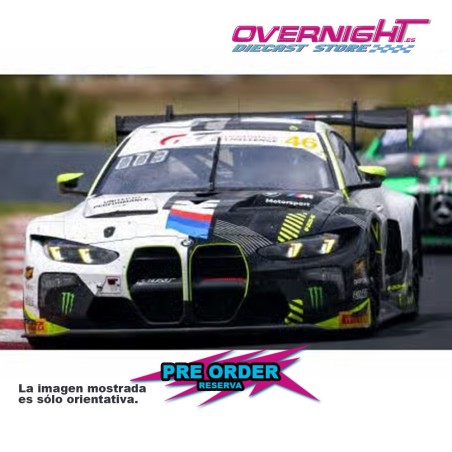 Spark Valentino Rossi BMW M4 GT3 EVO n 46 Team WRT 3rd 12H Bathurst 2026 Farfus - Marciello - Rossi 1/64 64S264