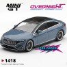 Mini GT Mercedes-Benz Eqs 53 Nautic Blue Metallic 2021 - Escala 1/64 - MGT01418-L