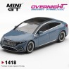 Mini GT Mercedes-Benz Eqs 53 Nautic Blue Metallic 2021 - Escala 1/64 - MGT01418-L